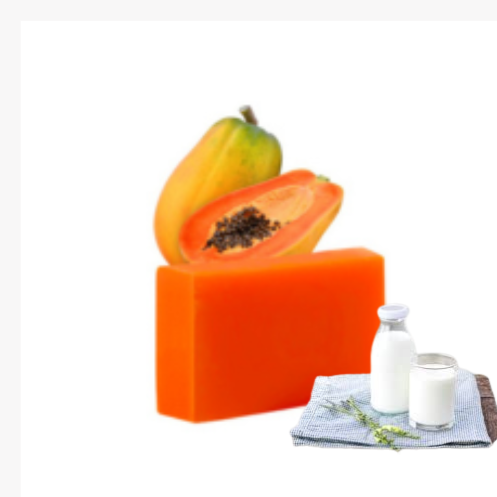 Milk Papaya Handmade Soap For Glowing Skin Men /Women