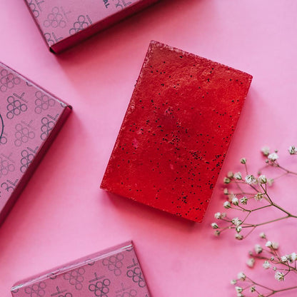 GlowMe Herbal Anti Ageing Red wine Handmade Soap Bar