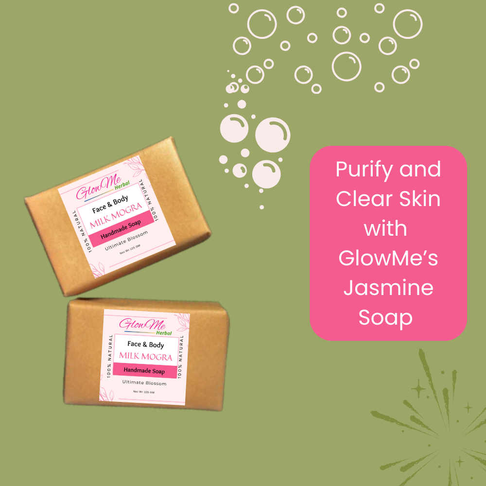 Handmade Jasmine Luxury SPA Soap for Skin Nursing & Deep Cleansing Pack - 2