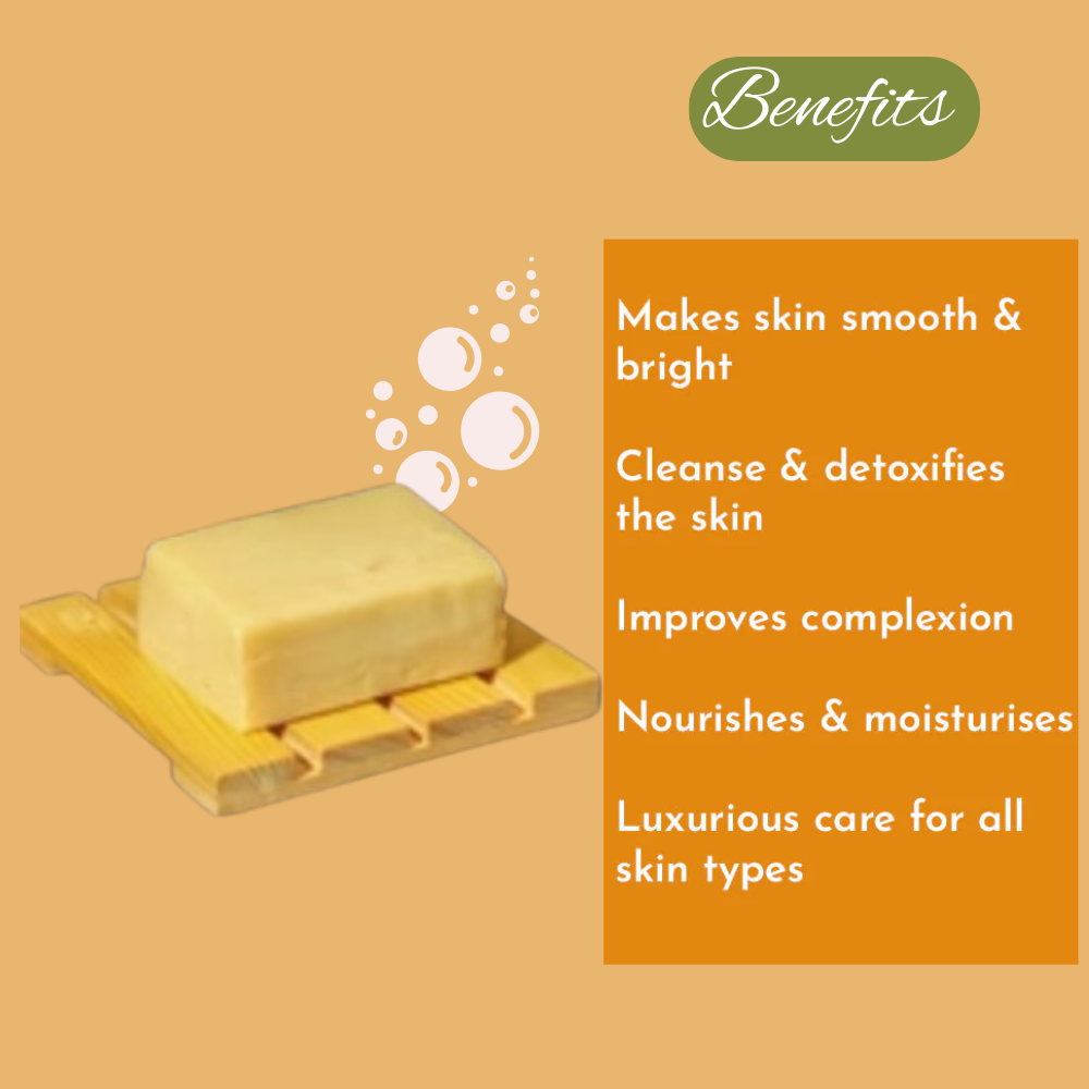 Handmade KASAR BADAM Soap for GlowIng Attractive Skin